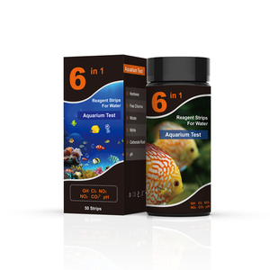 水槽の水質検査用6in1水質検査紙 - Product Image 1