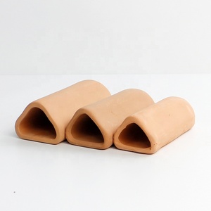 Moderno naranja de cerámica RTS acuario Cueva de peces para uso doméstico Plecos desove y cría estanque ocasión caja de embalaje - Product Image 4