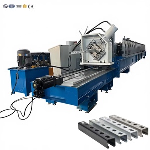 Máquina Perfiladora de Correas, Totalmente Automática, Control PLC, Motor de Rodamiento, Uso en Construcción - Product Image 1