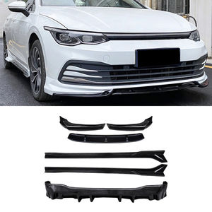 Alerón delantero, faldones laterales, difusor de parachoques trasero y splitter para Volkswagen Golf 8 2021, kit de carrocería, accesorios para coche - Product Image 1