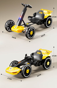 Nuevo Estilo de Kart Eléctrico para Niños, Juguete para Montar, Auto Eléctrico para Niños, Karts de Derrape para Niños, Control Remoto, Mini Go <span class=keywords><strong>Karting</strong></span> para Niños - Product Image 5