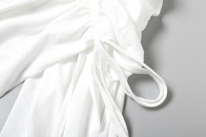 Viviblook Z225DS05 Nouvelle Robe d'été pour Femme, Couleur Unie, Coupe Ajustée, Taille Haute, Bretelles, Sans Manches, Robe de Soirée - Product Image 6