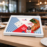 Tablet Android 14 8/10 Inci, Layar Sentuh Desktop, Menu Restoran, Kios Pemesanan, Layar Iklan POE, Tablet NFC, Tablet Android