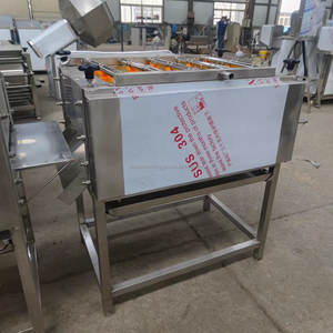 เครื่องล้างผักใบมะรุมเขียวเครื่องทำความสะอาดใบกก SUS304 - Product Image 6