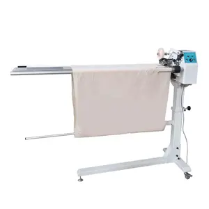 QK-933 automatic fabric textile roll cloth strip slitting cutting machine