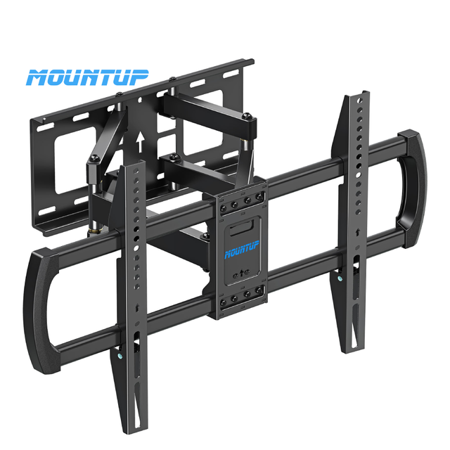 MOUNTUP Full Motion TV Swivel Wall Mount Comfortable LED LCD HD Bracket with Steel Construction