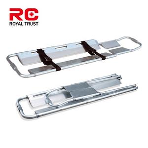 Kualitas tinggi lipat aluminium Aloi Rumah Sakit sekop lipat perlengkapan tandu dengan sabuk pengaman - Product Image 4