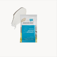 Kit de manucure et de pédicure 4 en 1 Ensemble spa hydratant à la noix de coco et à l'ananas avec exfoliant et hydratant