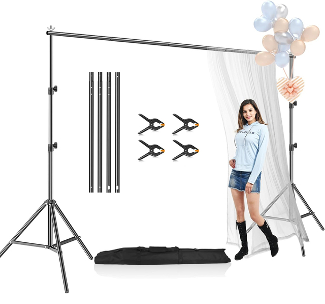 Photo Studio Equipment Photography Backdrop Stand 2*3M  for Wedding Events Photo Video Background for Photography Frame