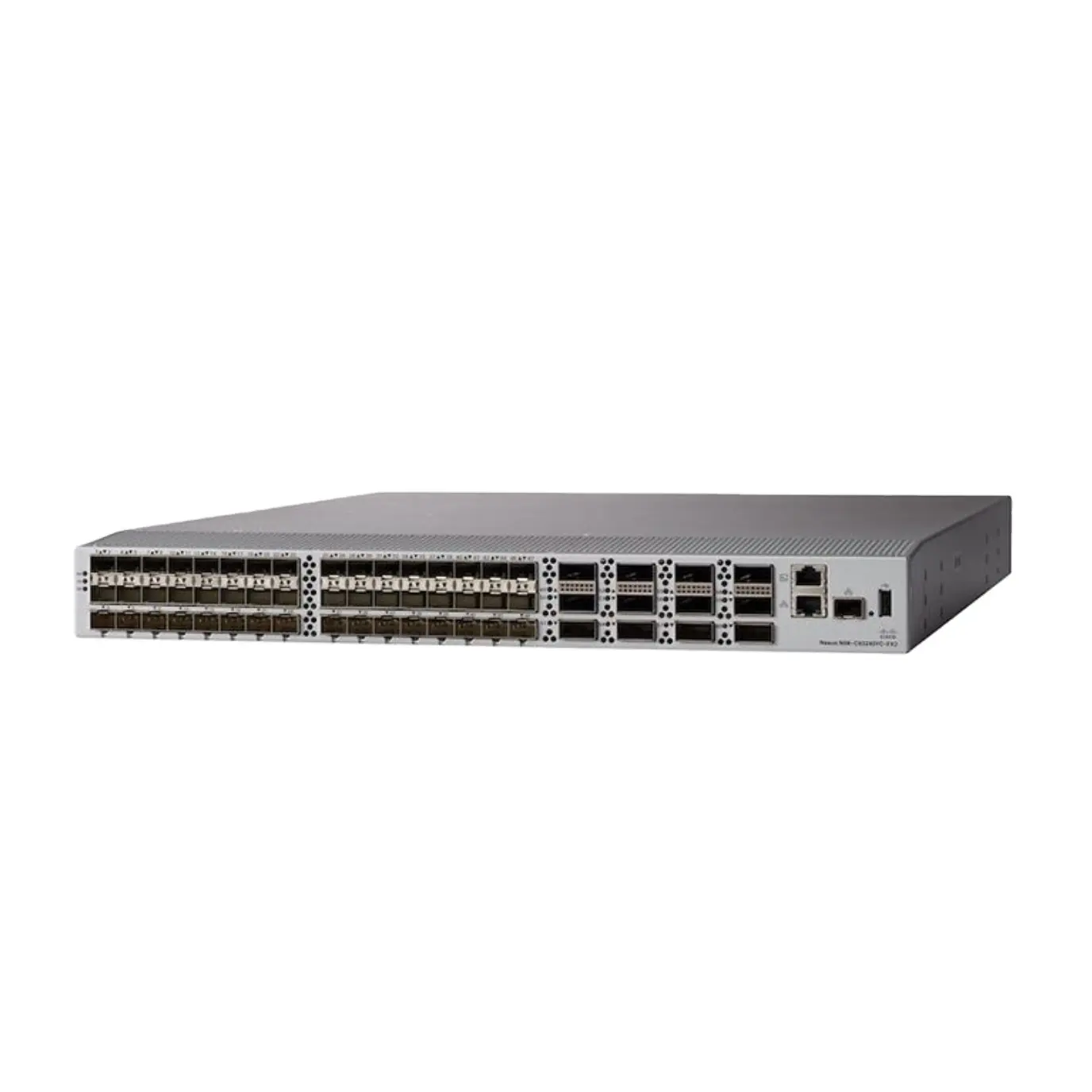 N9K-C93240YC-FX2 Nexus 9K tetap dengan 48p 1/10G/25G SFP dan 12p 40G/100G QSFP28 Cisco Nexus 9000 seri N9K-C93240YC-FX2