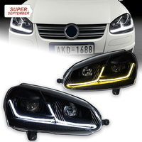 Kit de modernisation de phares pour Golf 5, feux de jour bicolores High 75, projecteur LED, clignotants 12V