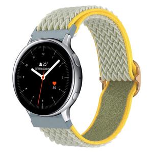 Bracelet de montre respirant en nylon tissé, de remplacement, 20MM 22MM, pour Samsung Galaxy Watch 87654 - Product Image 1