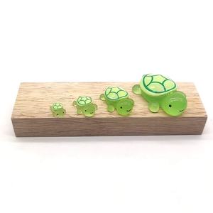 Juguete Sensorial de Color, Mini Tortuga de Dibujos Animados de 4.8cm, Rojo Explosivo, Brilla en la Oscuridad, en Bolsa Ciega, Venta al Por Mayor - Product Image 3