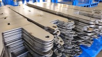 Pièces de machine-outil pour base de lit en structure d'acier sur mesure, services de soudage, usinage CNC, traitement de surface, équipement industriel