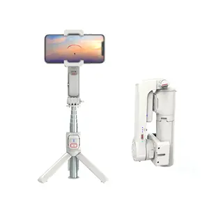 Prezzo di fabbrica A10 smart shooting gimbal stabilizzatore di controllo wireless portatile anti-shake mobile selfie stick treppiede