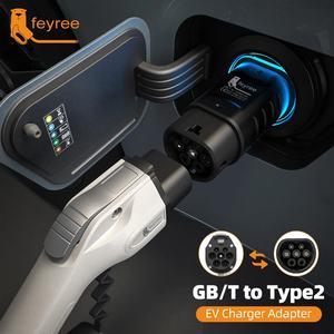 Cargador Portátil para Vehículos Eléctricos Feyree, Adaptador Convertidor GBT Tipo 2, 1/3 Fases, 7KW/22KW, Nueva Estación de Carga para Coches Eléctricos, 24 Meses de Garantía - Product Image 4