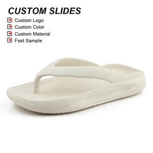 Chanclas <span class=keywords><strong>para</strong></span> <span class=keywords><strong>Hombre</strong></span> con Logotipo Personalizado Directo de Fábrica OLICOM, Chanclas de Playa con Suela Gruesa de EVA Suave, <span class=keywords><strong>Sandalias</strong></span> Ligeras Antideslizantes - Product Image 2