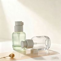 Flacon distributeur en verre cosmétique de 30 ml avec pompe verrouillable pour crème BB, base de teint, adapté aux solutions d'emballage en vrac pour produits de beauté