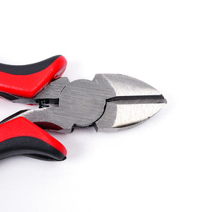 American Style Diagonal Pliers 5 Inch Chrome Vanadium Steel Spring Loaded Mini Pliers Slanted Mouth For Precision Cutting - Product Image 1