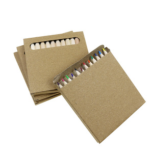 Becol Khuyến Mại 3.5 Inch Màu Bút Chì <span class=keywords><strong>Mini</strong></span> Bút Chì Màu Bộ 12 Màu Sắc Dễ Thương Bằng Gỗ Bút Chì Màu Với Kraft Hộp Giấy - Product Image 6