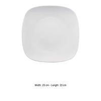 Assiette plate carrée Mimoza 23 × 23 cm Gural Mmz27