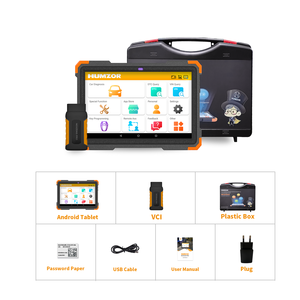 Humzor <span class=keywords><strong>NexzDAS</strong></span> <span class=keywords><strong>Pro</strong></span> sans fil 9.6 pouces tablette système complet outil de Diagnostic automatique Scanner professionnel OBD2 avec IMMO/ABS/EPB/SAS/DPF/ - Product Image 6