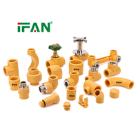 Matériaux de plomberie PPR IFAN pour applications générales, raccords pour tuyaux en polypropylène PPR