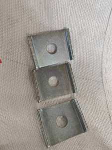 ตัวยึดท่อเหล็กสแตนเลสชุบทองแดงแบบหนาพิเศษ รูปทรงสี่เหลี่ยม สำหรับยึดท่อ - Product Image 4