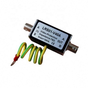 LRS01-V40A BNC COAX Coaxial Cable Surge Protector CCTV Monitoring Security Camera Monitor <strong>Thunder</strong> <strong>Lightning</strong> <strong>Arrester</strong> - Product Image 1