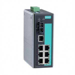 Commutateur réseau industriel non géré Moxa EDS-308-S-SC-T sur rail DIN, 8 ports Ethernet - Product Image 3
