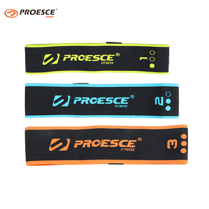 Đàn hồi sinh thái thân thiện phòng tập thể dục hip vòng tròn hip ban nhạc kháng vòng lặp ban nhạc Nylon + Vật liệu Latex hip vòng tròn - Product Image 2