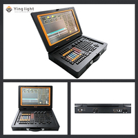 MA Notebook-kompatible DMX512 Beleuchtungskonsole 19-Zoll-Breitbild-Touchscreen I5 4GB RAM MA3D Wysiwyg mit USV