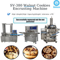 Machine à biscuits à grande capacité LONGYU SV-380T, déposeuse de biscuits aux noix, anti-colmatage, pour usage commercial