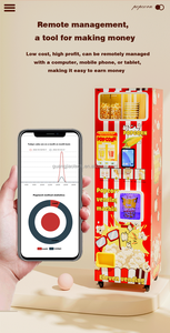 آلة صنع الفشار التجارية الذكية، معدات بيع الفشار الأوتوماتيكية لدور السينما ومراكز التسوق - Product Image 5