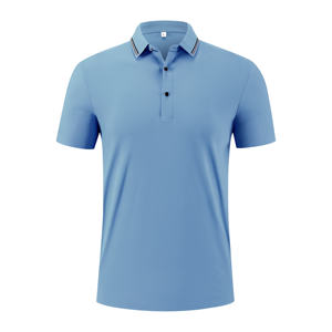 Chemises de golf personnalisées pour hommes à séchage rapide, polos en nylon à manches courtes, vêtements de sport de plein air pour femmes, t-shirts sans couture pour adultes, t-shirts décontractés - Product Image 6