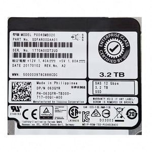5H9RV 3.2TB SAS 12Gbps ฮาร์ดดิสก์แบบโซลิดสเตทขนาด 2.5 นิ้ว สำหรับใช้งานแบบผสมผสานในระบบเซิร์ฟเวอร์ - Product Image 1