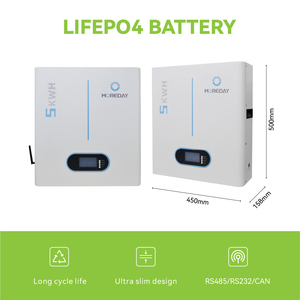 Home <b>Battery</b> 5.12kWh with RS485 CAN Communication - Product Image 3