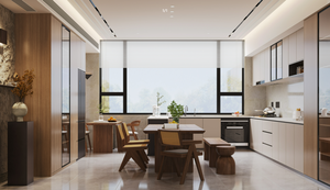 Rendu 3D de villa de style chinois vintage haut de gamme, diagramme <span class=keywords><strong>d</strong></span>'effet, conception de la <span class=keywords><strong>maison</strong></span> entière, application résidentielle et hôtelière culturelle - Product Image 3