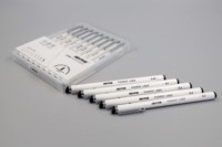 Micro-stylos feutres fins pour dessin artistique, 12 couleurs noires, résistants à l'eau, fournitures d'artiste, marqueurs d'encre, liner professionnel pour croquis et contours