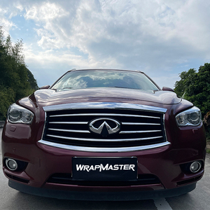 <span class=keywords><strong>Film</strong></span> de décoration de carrosserie automobile WRAPMASTER 1,52*17m PET de haute qualité, peinture métallisée rouge cerise, matériau PVC - Product Image 6