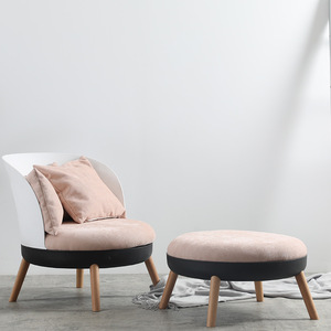 Sillón Minimalista de Estilo Nórdico con Relleno de Espuma para Sala de Estar, Dormitorio, Uso Casual - Product Image 1