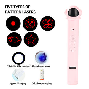 Venta al por mayor carga USB detectar felino tiña gato láser juguete - Product Image 5