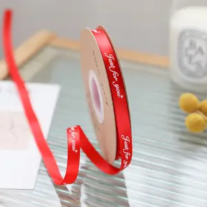 Noeuds de ruban colorés personnalisés pour l'emballage de cadeaux Décoration de Noël