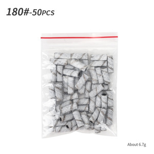 50 pièces/sac Mini bandes abrasives blanches pour ongles, petites recharges de ponçage pour mandrin, accessoires pour forets à ongles, outils de manucure pour salon - Product Image 6