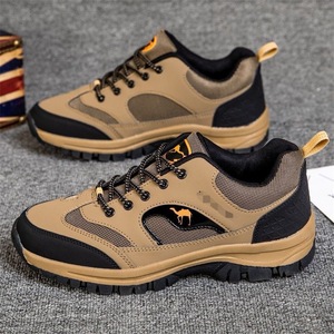 Chaussures de randonnée pour hommes de grande taille, chaussures de travail en plein air, chaussures de sécurité professionnelles, baskets décontractées antidérapantes, respirantes, légères, bottes de trekking - Product Image 1