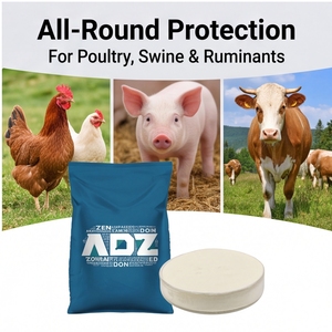 เอนไซม์ ADZ Toxizyme สำหรับย่อยสารพิษจากเชื้อรา ชนิดผง ละลายน้ำได้ ใช้สำหรับอาหารสัตว์ ปศุสัตว์ และการเพาะเลี้ยงสัตว์น้ำ - Product Image 5