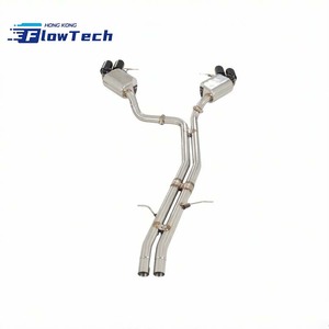 Sistema de Escape Catback con Válvulas de Acero Inoxidable T304 para Porsche Macan S/GTS/Turbo 3.0T 3.6T con Control Remoto de Válvulas y Puntas Cuádruples - Product Image 3