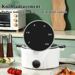 Vente d'Usine Cocotte-Minute Électrique Ménagère 4L Grande Capacité, Pot Antiadhésif Portable Multi-Usages pour la <span class=keywords><strong>Cuisine</strong></span> - Product Image 5