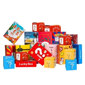 กล่องของขวัญนำโชคแบบกำหนดเอง กล่องกระดาษแข็งสีขาวพร้อมแถบซิปฉีก - Product Image 4