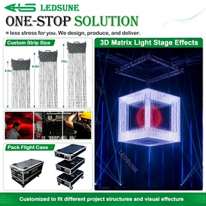 Luces LED de Escenario RGB Volumétricas con Matriz LED 3D Interactiva ODM/OEM, Pixel Art, <span class=keywords><strong>DMX</strong></span> ARTNET, para Iluminación de Exposiciones - Product Image 1